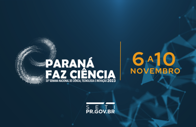 Eventos acadêmicos movimentam o Paraná Faz Ciência entre 7 e 10 de novembro