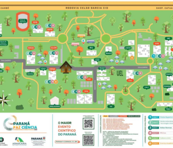 Confira como se localizar na UEL durante o Paraná Faz Ciência 2023