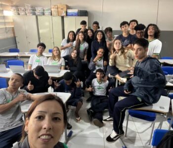 Primeiro dia do Clube de Ciências Capivara´s Tech no ano passado (Arquivo pessoal/Maísa Iwazaki)