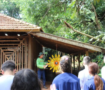 Alunos clubistas foram apresentados à Fazenda Bimini (Isabella Abrão)