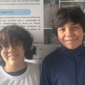 Alunos apresentaram o projeto na Feira de Ciências do Litoral Paraense (Foto: Nahyr Silva)