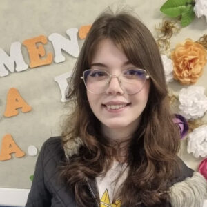 Rafaela Zerbielli, aluna do Clube de Ciências EcoCienistas Visionários, do Colégio Estadual Padre Chagas, em Guarapuava. (Foto/Arquivo Pessoal)