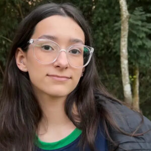 Laura Mattos Stein, aluna do Centro Estadual de Educação Profissional Pedro Boaretto Neto - CEEP, de Cascavel. (Foto/Arquivo Pessoal).