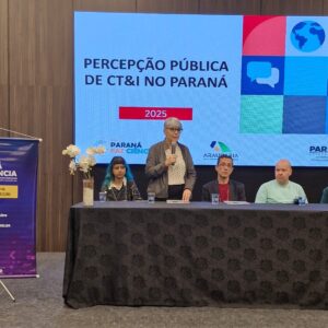 Credibilidade de cientistas paranaenses é destaque em lançamento de pesquisa sobre CT&I