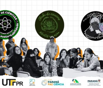 Clubes de Ciências da UTFPR levam diversos projetos ao FIciências 2025(Arte/Cassia Naomi)