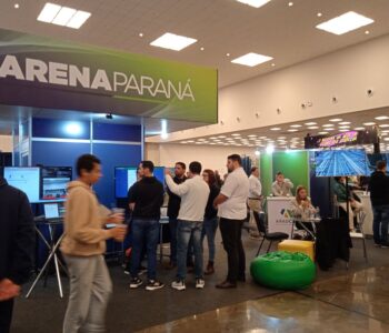 Os NAPIs se revezaram nos estandes do Espaço Arena Paraná no Centro de Eventos Cidade dos Lagos, em Guarapuava (Foto/Silvia Calciolari/NAPI PRFC)