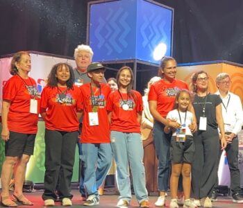 Esta foi a primeira vez que o Clube Conexão Ciência participou de uma feira de caráter internacional como a FIciências, garantido um estimulante 3º lugar (Foto/Reprodução)