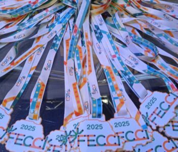 Medalhas entregues na festa de encerramento da Feira (Foto/Silvia Calciolari)