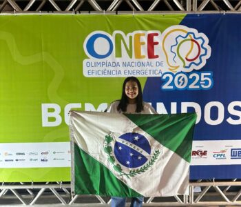 Clubista vinculada à UEM representa o Paraná na Olimpíada Nacional de Eficiência Energética