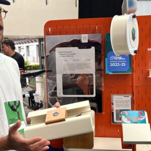 Expositor portátil amplia estratégias de divulgação científica dos NAPIs no Paraná (Foto/NAPI PRFC)