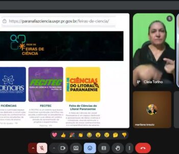 Curso de formação de feiras de ciências promovido pelo NAPI Paraná Faz Ciência (Imagem)
