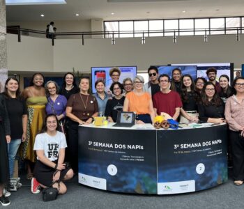 Equipe do NAPI Paraná Faz Ciência participa da III Semana dos NAPIs 2025, em Curitiba (Foto/NAPI PRFC)