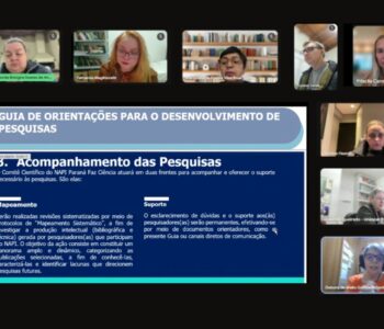 Comitê Científico do NAPI Paraná Faz Ciência ganha nova configuração