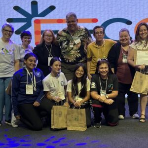 Clube Litterae Ludus durante a premiação da FECCI 2025 (Foto/Isabela Abraão)