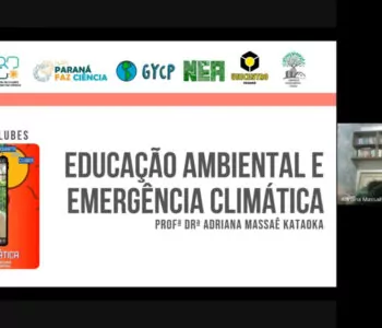 Professora doutora Adriana Massaê Kataoka durante a quarta edição da ‘Quarta com Clubes’, que ocorreu no dia 30 de junho.(Foto/Reprodução YouTube)