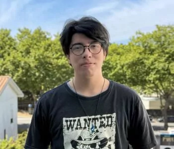 Foto do clubista Davi Afonso Rezende, de 17 anos, do Colégio Instituto de Educação Estadual de Maringá e do clube Cienteens (Foto/ Arquivo pessoal)