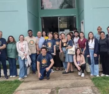 Participantes do II Encontro Paranaense de Museus e Centros de Documentações, na Unicentro em Guarapuava (Foto/NAPI PRFC)