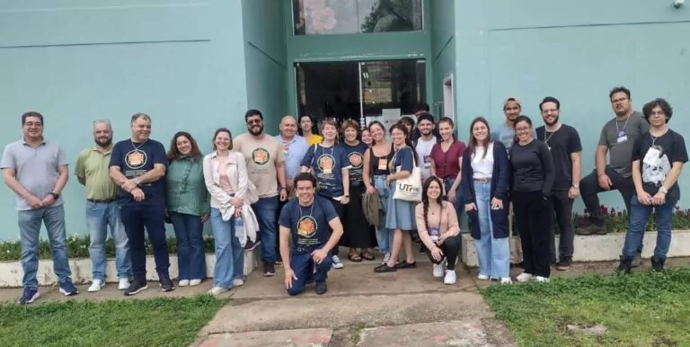 Participantes do II Encontro Paranaense de Museus e Centros de Documentações, na Unicentro em Guarapuava (Foto/NAPI PRFC)