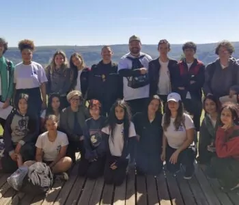  Equipe do clube de ciências Unidade Polo (Foto/Isabella Abrão)